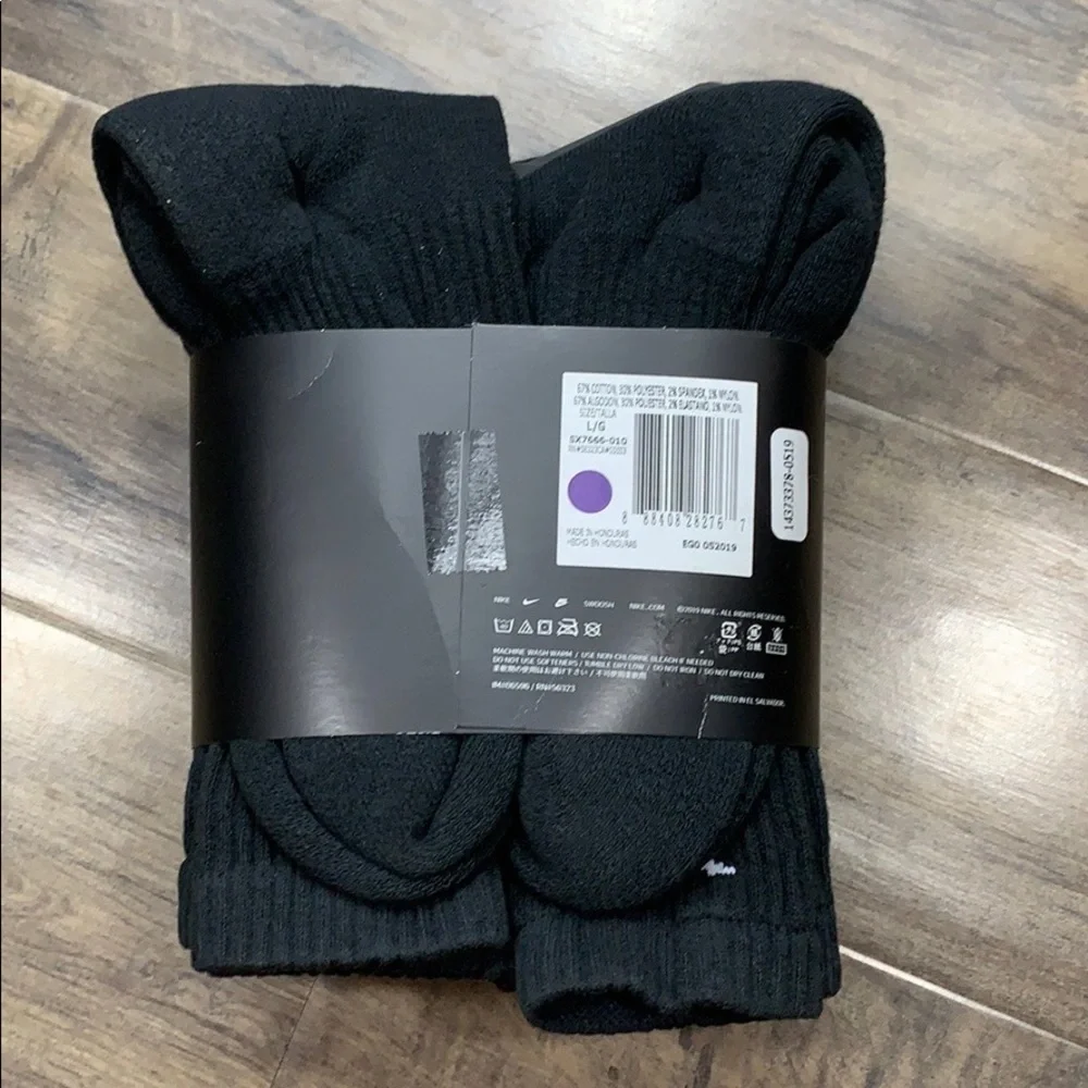 NIKE EVERYDAY COTTON CUSHIONED CREW SOCKS men’s